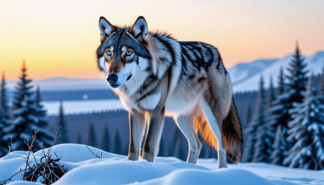 découvrez le loup arctique, un prédateur majestueux des régions glacées. explorez ses caractéristiques physiques impressionnantes et son comportement social fascinant, révélant la vie et les adaptations de ce chasseur emblématique dans l'environnement hostile de l'arctique.